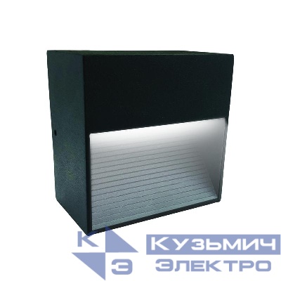 Светильник светодиодный архитектурный ULU-S03A-3W/4000К IP54 BLACK уличный накладной бел. свет корпус черн. Uniel UL-00006804