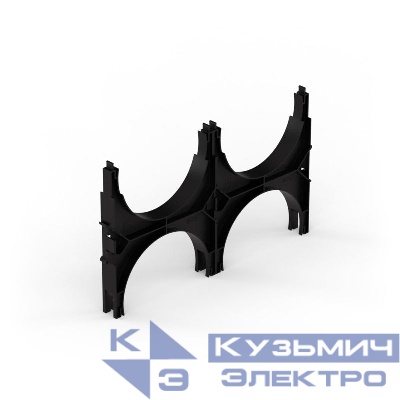 Кластер двойной двухсторон. для двустен. труб d200мм (уп.40шт) Промрукав PR13.02574