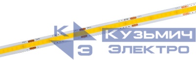 Лента светодиодная COB-312LED 8Вт/м IP20 8мм 24В 4000К (уп.5м) IEK LSR11-10-312-20-1-05