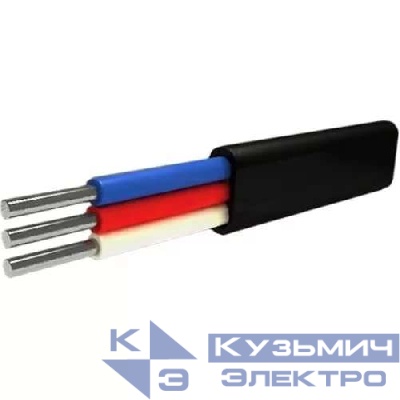 Кабель АВВГ-П 3х6 ОК 0.66кВ Ч (бухта) (м) Альгиз К ФР-00000425