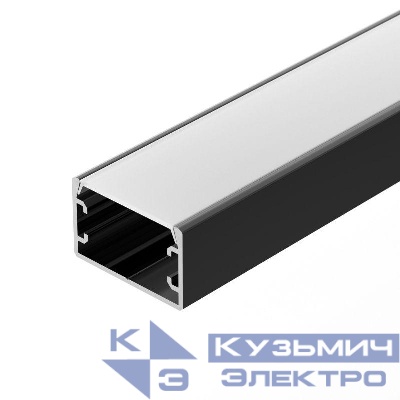 Профиль PLS-LOCK-H16-SMT-3000 ANOD BLACK L3000 алюм. Arlight 044807
