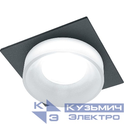 Светильник DL2901 G5.3 MR16 потолочн. встраив. черн. FERON 41137