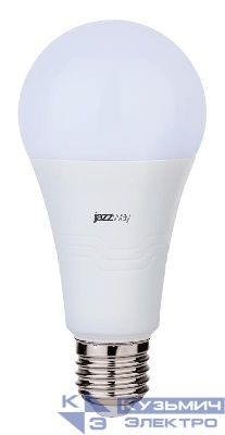 Лампа светодиодная PLED-SP 25Вт A65 3000К тепл. бел. E27 230В/50Гц JazzWay 5018051A