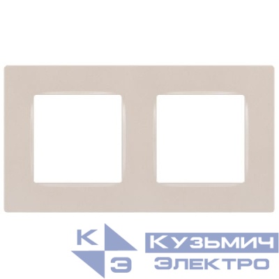 Рамка 2-м 12-5202-15 Классик перламутр. Эра Б0067792