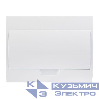 Бокс ЩРН-П-12 IP41 пластик. бел. (бел. дверца) Rexant 11-0313
