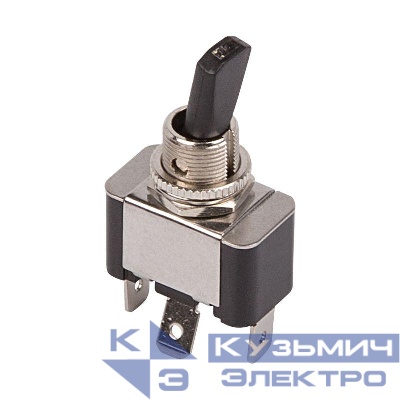 Тумблер 12В 30А (3с) ON-OFF 1п с красн. LED подсветкой (ASW-07D-2) Rexant 36-4350