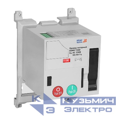 Привод моторный ESMO 230VAC T250 КЭАЗ 357177