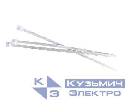 Стяжка нейлоновая 100*2,5 / 100 шт (белая), NETKO Optima "SZ"