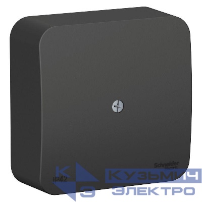 Коробка распределительная ОП Blanca IP42 антрацит SE BLNRK000016