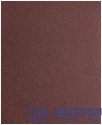 Лист шлифовальный водостойкий на тканевой основе алюм./оксидный профи 230х280мм (уп.10шт) Р 120 FIT 38196