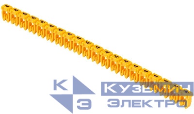 Маркер открытого типа KE 1.5-2.5кв.мм символ "4" (уп.500шт) IEK UMK-KE2-4