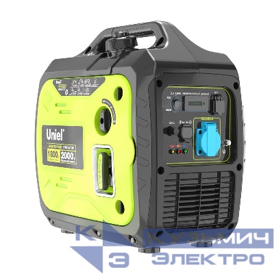 Генератор бензиновый инверторный URS-P2200i 1ф макс. мощность 2кВт ручной стартер TM Uniel UL-00012852