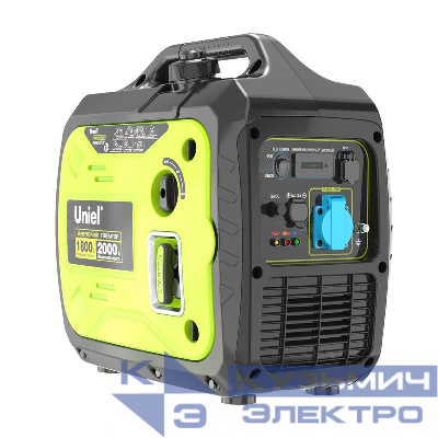 Генератор бензиновый инверторный URS-P2200i 1ф макс. мощность 2кВт ручной стартер TM Uniel UL-00012852