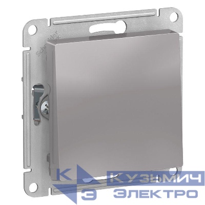 Переключатель перекрестный 1-кл. СП AtlasDesign 10А IP20 (сх. 7) 10AX механизм алюм. SE ATN000371