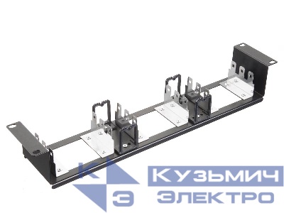 Рама опорная 19" 2U на 9 плинтов, заглубленная, тип Krone, NETKO Optima