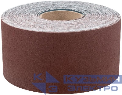 Рулон шлифовальный на тканевой основе алюм./оксидный абразивный слой 115ммх50м Р 80 FIT 38074