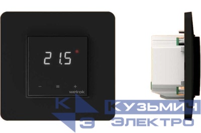 Терморегулятор для теплого пола lis bk Welrok 4660251140533