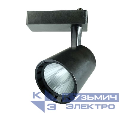 Светильник светодиодный трековый PTR 0325 25Вт 4000К IP40 24град. BL черн. Pro JazzWay 5010611