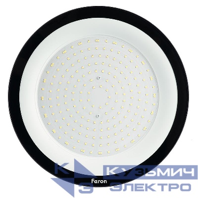 Светильник AL1007 150Вт 6400К IP65 AC 230В/50Гц 120град. 2835 SMD складской черн. FERON 52083