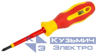 Отвертка диэлектрическая PZ1х80 Т2 ARMA2L 5 IEK A2L5-SC30-T2-PZ-10-080