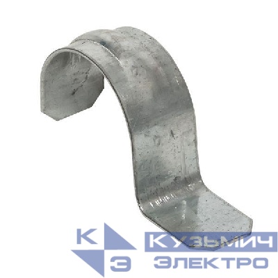 Скоба однолапковая d25-26мм для монтажн. пистолета метал. EKF smp-1-25-26