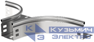 Отвод Т-образ. плавн. тип Г01 ESCA 80х100мм IEK COT01-0-080-100