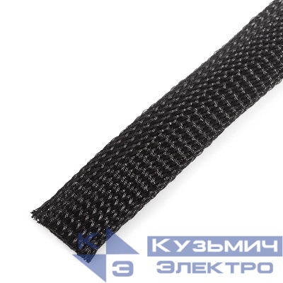 Оплетка кабельная XN-25 18-33мм черн. (уп.50м) Fortisflex 106109