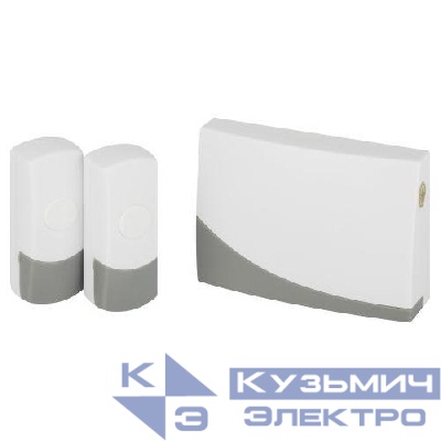 Звонок беспроводной C91-2 2 кнопки ЭРА C0034898/Б0018998