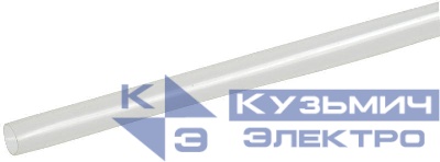 Трубка термоусадочная тонкостен. ТТУк 12.7/6.4 2:1 с клеем прозр. (уп.1м) IEK UDW-127-64-21-K00