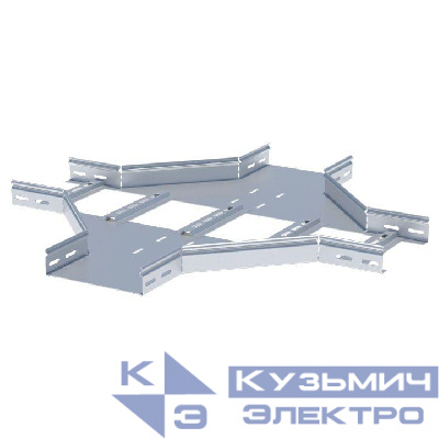 Ответвитель Х-образ. лестничный 100х300мм EKF xlt100300