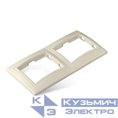 Рамка 2-м Севиль горизонт. сл. кость UNIVersal Б-С0044