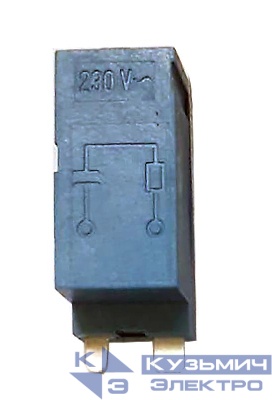 Модуль защиты RC-цепь 110...240В AC/DC FINDER 9901023009