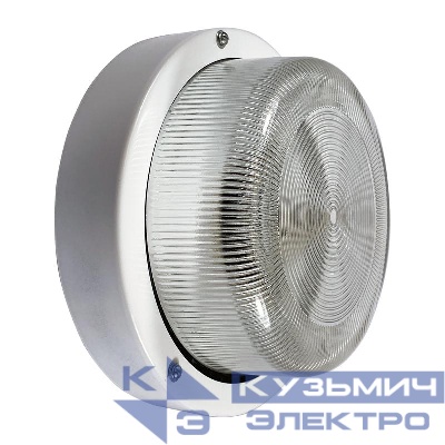 Светильник НПП 03-60-003 "Селена 3" 1х60Вт E27 IP65 корпус бел. Элетех 1005500180