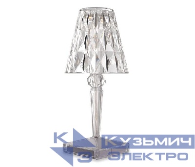 Светильник светодиодный настольный CTL1-USB 3Вт 120лм 5В 2SMD IP20 диммер: 2700-3000К/4000-4500К/6000-6500К ночник прозр. кристалл акрил ФАZА 5040922