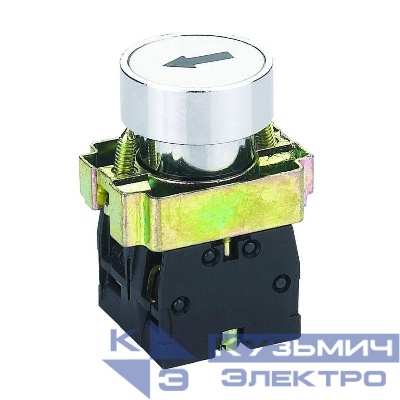 Кнопка управления NP2-BA1345 маркировкой 1НО+1НЗ IP40 (R) CHINT 576037