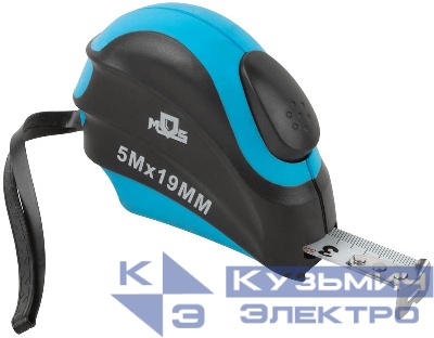 Рулетка Автостоп 5мх19мм MOS 17359М