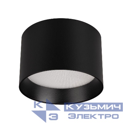 Светильник светодиодный SP-BISCOTTO-R120-12W Warm3300-MIX BK 80deg 230В IP54 12Вт 3300К метал. Arlight 055010