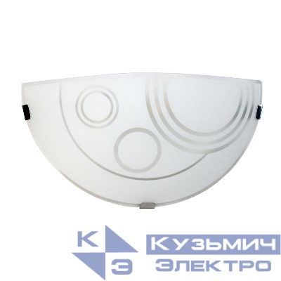 Светильник НББ 21-60 М19 "Галактика" 300/2 матов. бел./клипсы штамп метал. (инд. упак.) Элетех 1005204996