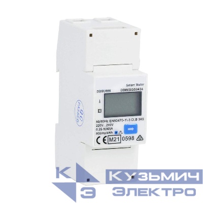 Ваттметр-регулятор 1ф типа E DKC EOM016E287S