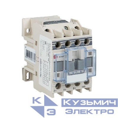 Контактор КМЭ 18А кат. 380В AC 1НО EKF ctr-s-18-380