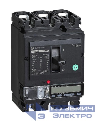 Выключатель автоматический SPC160 100кА S5.2E 3P3D 160А SE SPC160S16052E3DFC