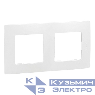 Рамка 2-м Etika бел. IEK 672502