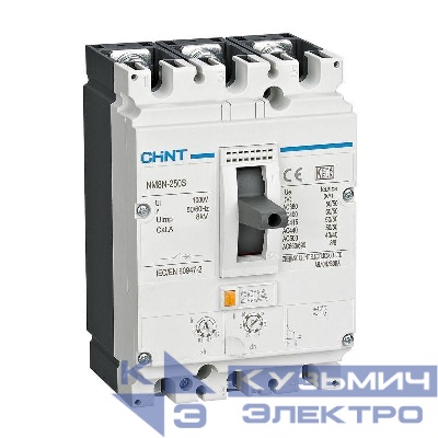 Выключатель автоматический защиты двигателя 3п 180А 50кА NM8N-250S M (R) CHINT 271429