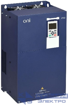 Преобразователь частоты K750 380В 3ф 90-110кВт 176-210А со встроен. тормозом ONI K750-33-90110TM