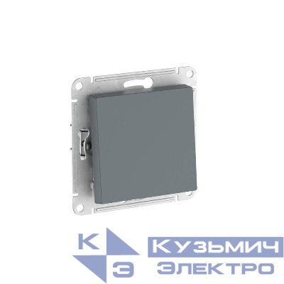 Переключатель 1-кл. AtlasDesign (сх. 6) 10AX быстрозажим. клем. механизм грифель SE ATN000761S