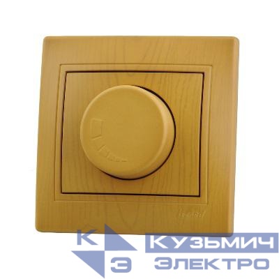 Светорегулятор СП 500Вт Mira с фильтром ольха LEZARD 701-0701-116