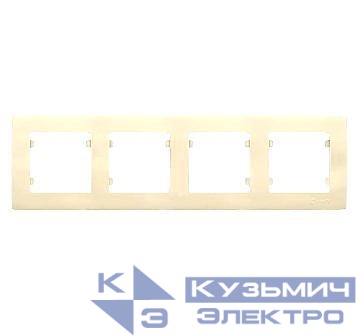 Рамка 4-я крем. Makel 32010704