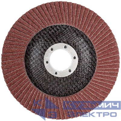 Круг лепестковый торцевой плоский 125мм P 80 MOS 39876М