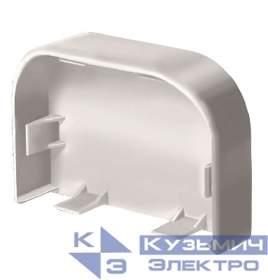 Заглушка для кабель-канала РКК 74х55 Арктика бел. Ruvinil ЗГЛ-74х55