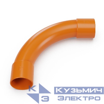 Соединитель угловой d32мм оранж. (уп.15шт) Промрукав PR13.1185